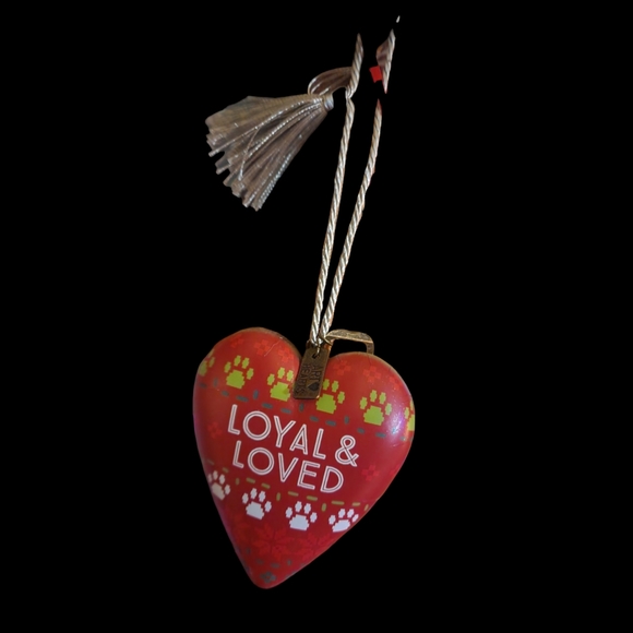 ART HEARTS - LOYAL & LOVED PAW PRINT - Picture 2 of 4